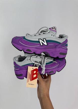 Женские кроссовки new balance 1000 purple / grey premium