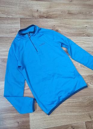 Спортивна термо кофта реглан на хлопчика зріст 122 128 wedze