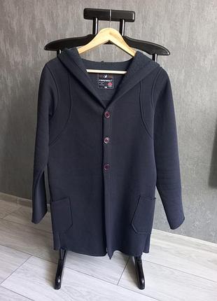 Кофта мужская синяя удлиненная