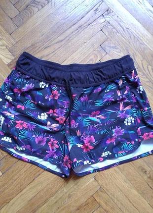 Яскраві шорти жіночі літні, спортивні з зав'язками olaian