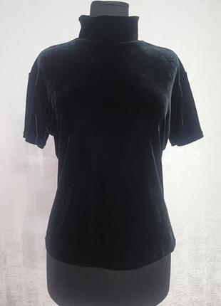 Ефектний велюровий гольф