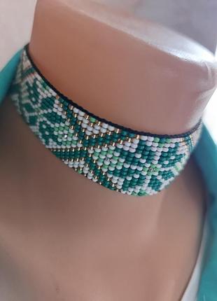Ленточный гердан чокер силянка