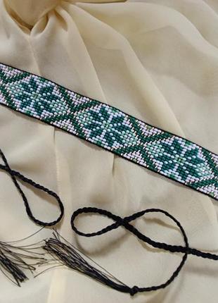 Ленточный гердан чокер силянка