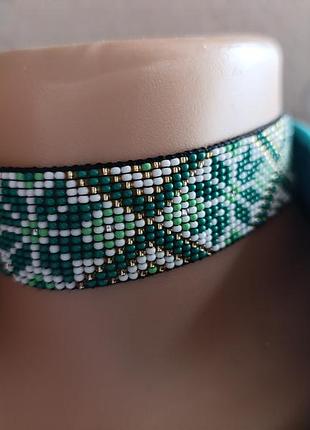 Ленточный гердан чокер силянка