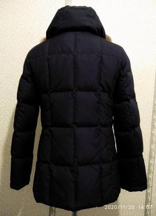 Теплая куртка,  зимний пуховик, натуральный пух.2 фото
