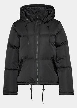 Демісезонна жіноча куртка ljk-celloblk чорний regular fit