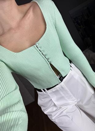 Лонгслів кофта кардиган zara