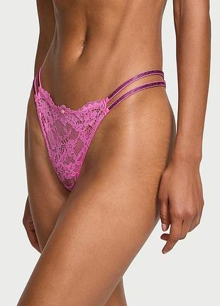 Трусики бразильяна со стразами виктория сикрет victoria's secret оригинал
