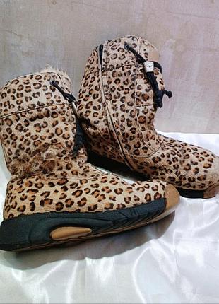 Меховые сапоги италия bumper