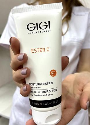Дневной увлажняющий крем spf 20 gigi ester c moisturizer cream