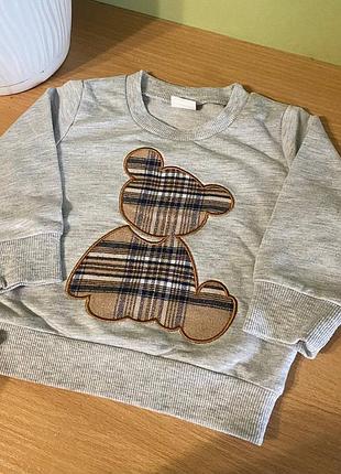 Кофта с мишкой