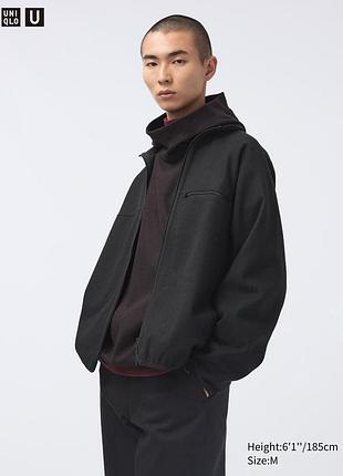 Флісова куртка на блискавці uniqlo
