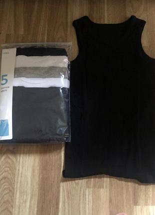 Нові майки m&s хлопчик 9-10 років довгі поштучно