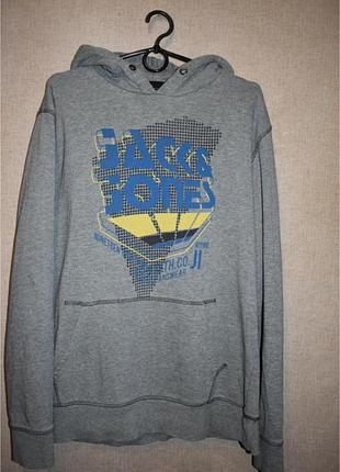 Стильная кофта худи jack &jones