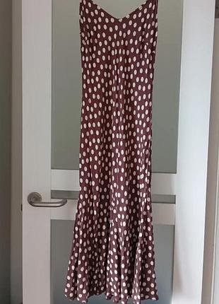 Сарафан в горошок