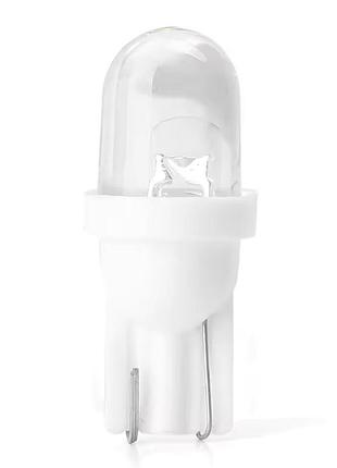Светодиодная автолампа t10 w5w 1smd 6000k 12v 1шт