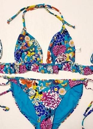 Купальник раздельный с рюшками