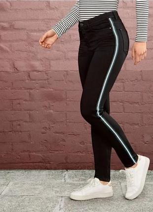 Женские джинсы с лампасами esmara размер евро 36 наш 42