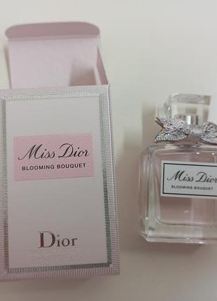 Миниатюра. miss dior blooming bouquet 5 ml.