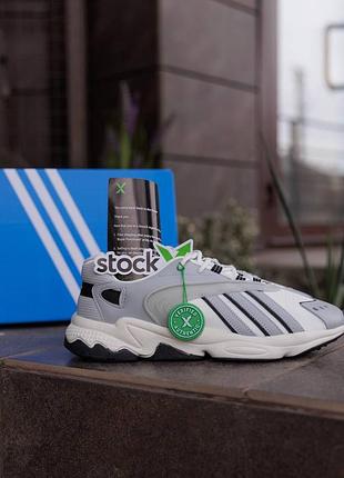 Кросівки adidas oztral grey white 2