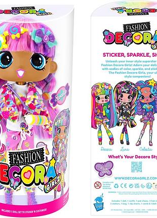 Кукла decora sweetie girlz декора с аксессуарами, высотой 28см