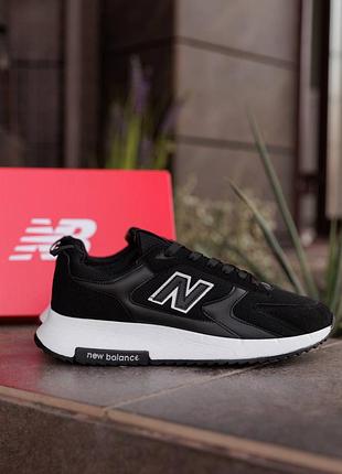 Кросівки new balance light black white 3