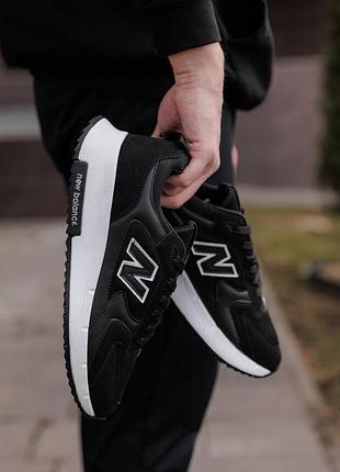Кросівки new balance light black white 4
