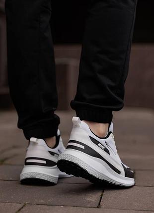 Кроссовки nike simple white black 7