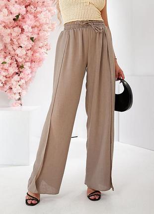 ▫️брюки женские из натурального материала