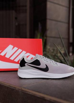 Кроссовки nike tanjun grey white black 3