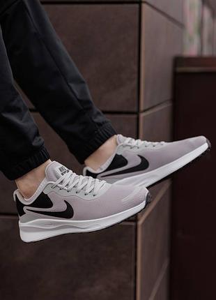 Кроссовки nike tanjun grey white black 2