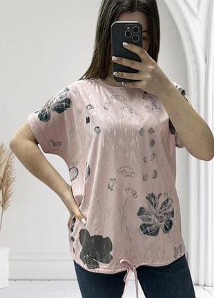 Футболка женская батал