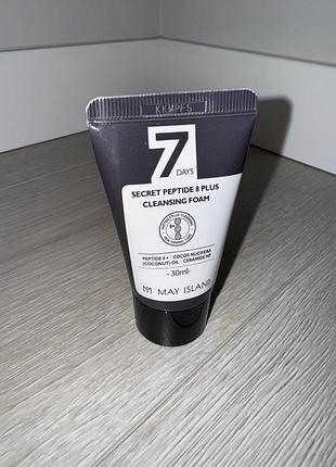 Очищающая пенка для лица с пептидным комплексом