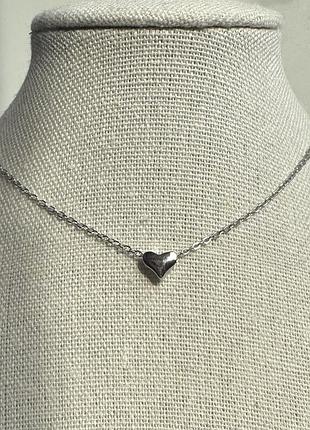 Подвеска серебряная 925 цепочка кулон