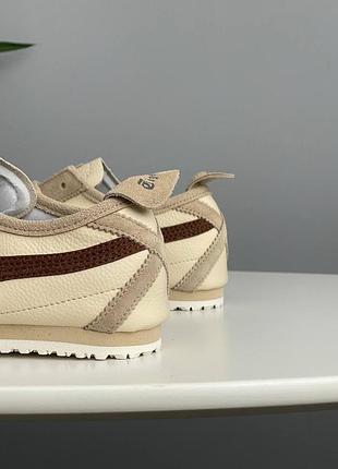 Кроссовки 1011B304 asics onitsaka tiger For 66 'beige suede brown' 1183b391-2516 фото