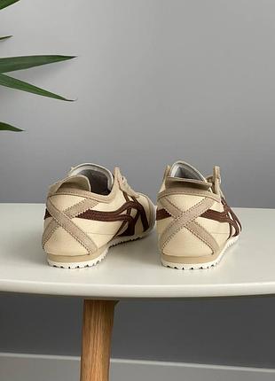 Кроссовки 1011B304 asics onitsaka tiger For 66 'beige suede brown' 1183b391-2517 фото