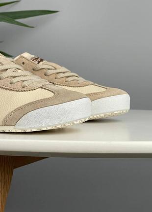Кроссовки 1011B304 asics onitsaka tiger For 66 'beige suede brown' 1183b391-25110 фото