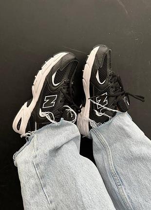 Женские кроссовки new balance 530 «&nbsp;black&nbsp;/ white » premium