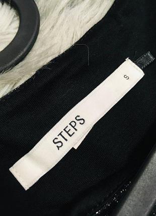 Графитовое платье люрекс steps 2