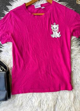 Футболка primark disney стильная розовая