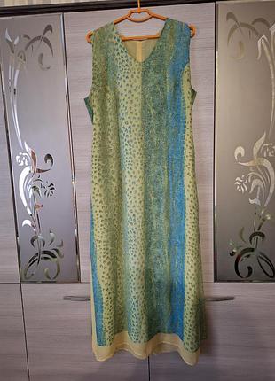 Сукня шифонова батал