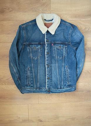 Джинсова куртка levis