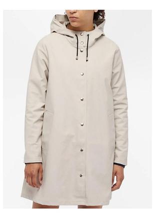 Шведский плащ дождевик бежевая водонепроницаемая парка stutterheim