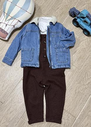Песочник ромпер комбинезон zara 2-3 года