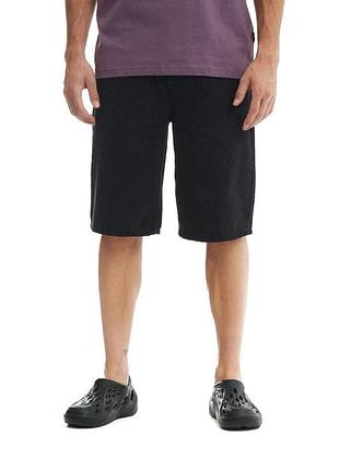 Шорты джинсовые черные cropp (w32)