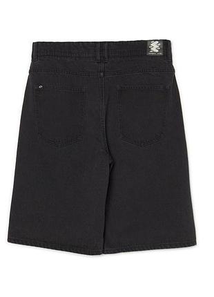 Шорты джинсовые черные cropp (w32)3 фото