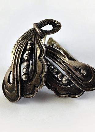 Симпатичные советские серебряные серьги. ссср.  925 пробы, "звезда".