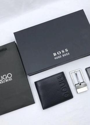 Мужской подарочный набор hugo boss4 фото