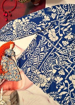 Брендова сорочка f&f, 100% віскоза, розмір 12/40 або l3 фото