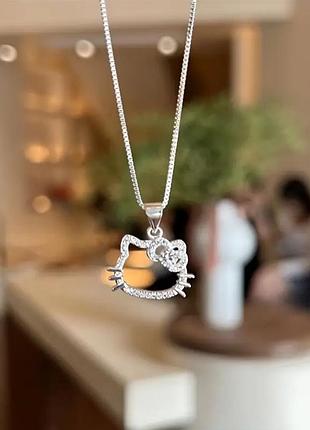 Подвеска hello kitty/красная подвеска4 фото